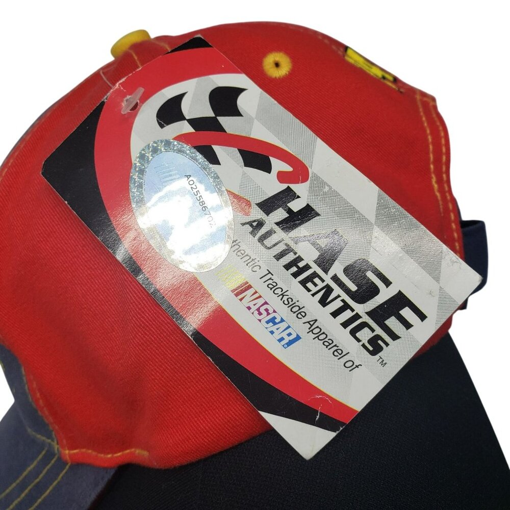 NEW Jeff Gordon 24 Nascar Blue Red Hat Baseball Cap Chase Authentics - Picture 8 of 11
